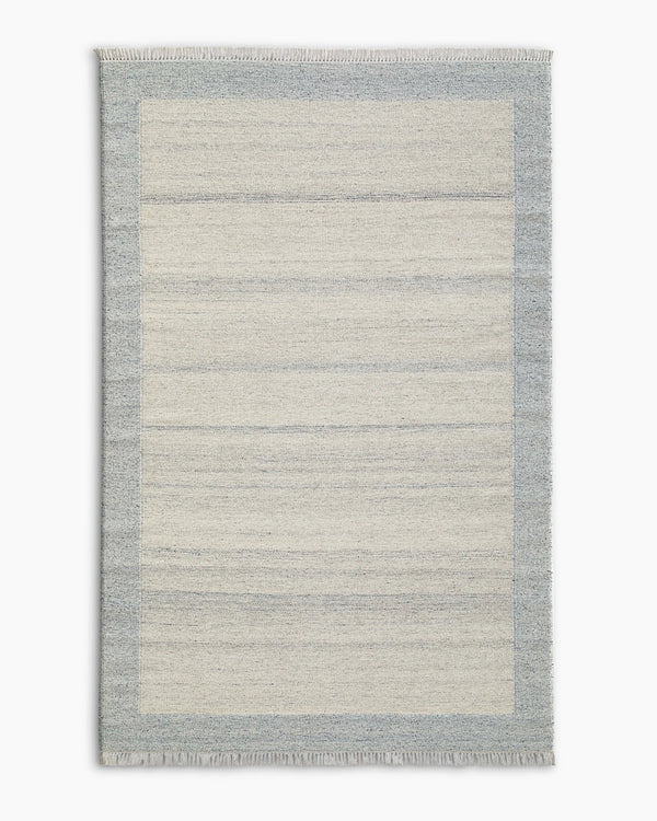 Sahara Flatweave Wool Rug - 2' x 3' / Charcoal