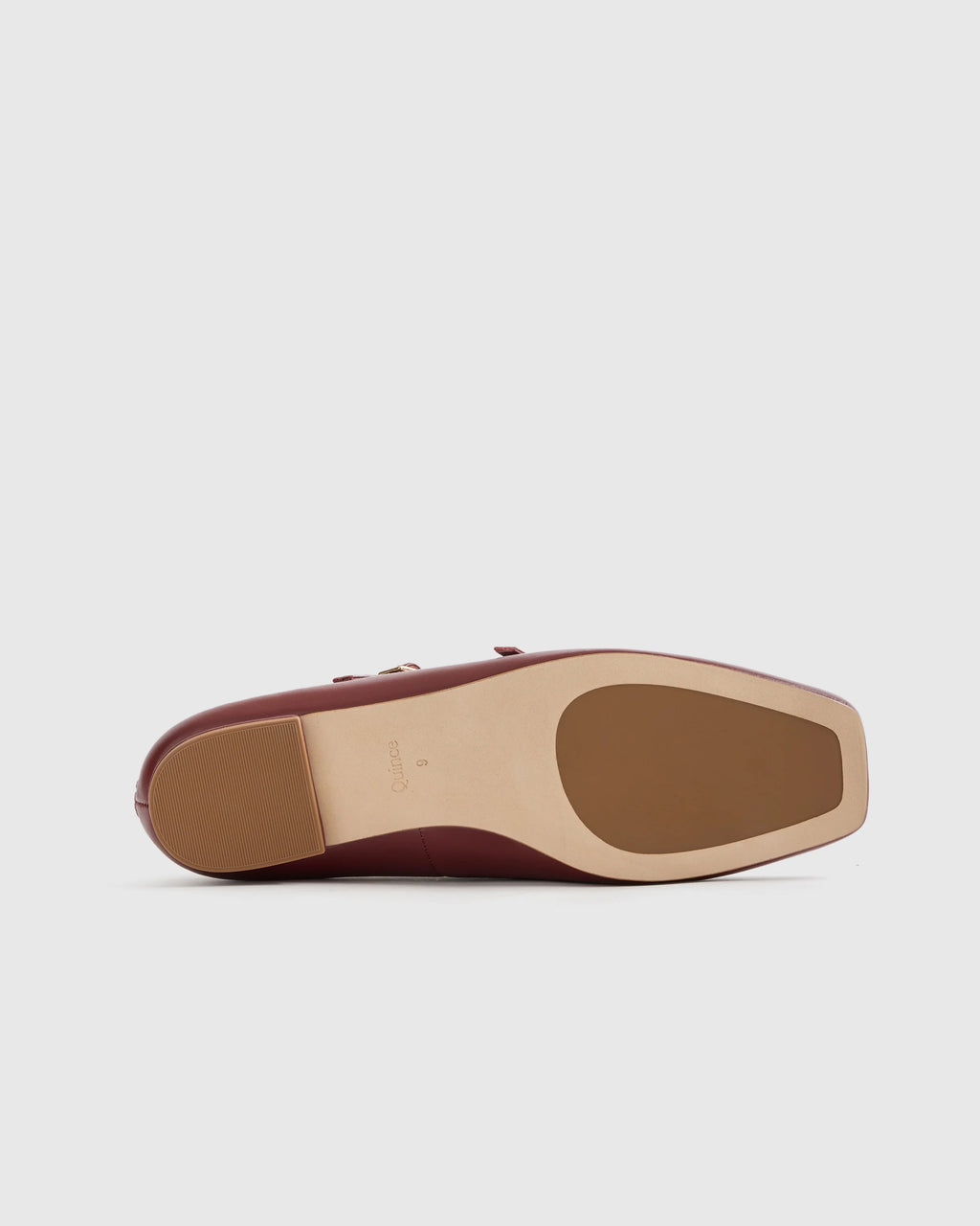 Italian Leather Strappy Ballet Flat - 5 / Black