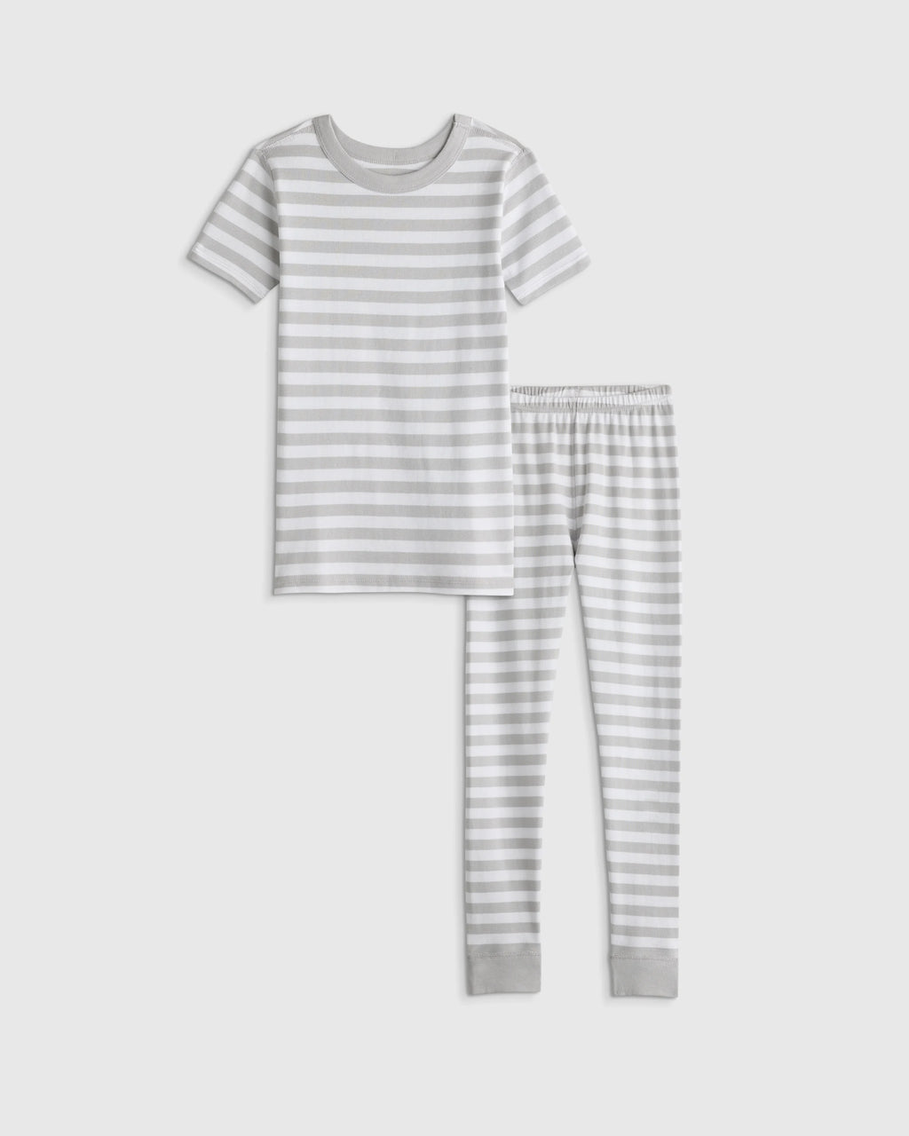 100% Organic Cotton Short Sleeve and Pant Pajama Set - 6 / Planets