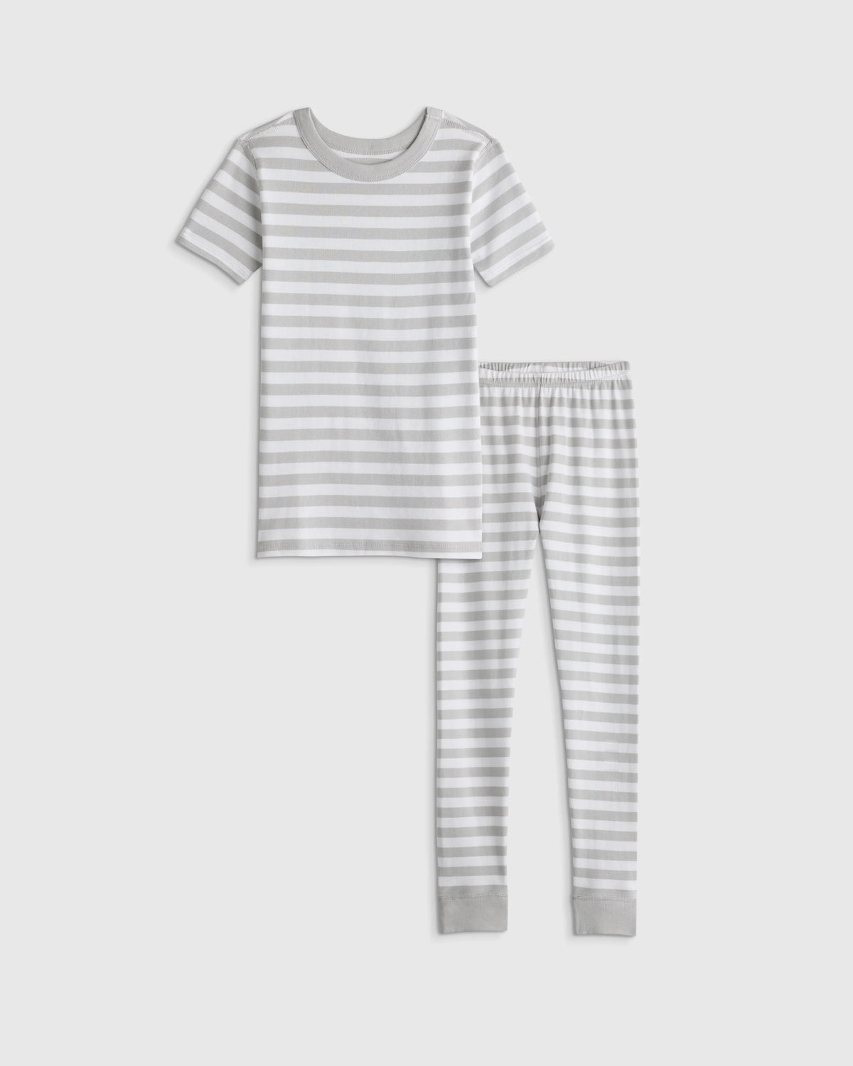 100% Organic Cotton Short Sleeve and Pant Pajama Set - 6 / Planets