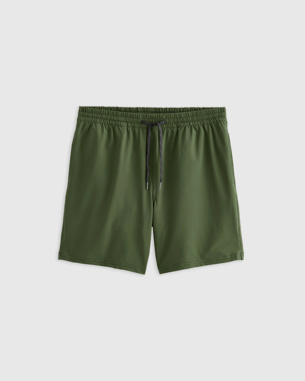 Italian Swim Trunks - 7" - XS / Navy Diamond Geo