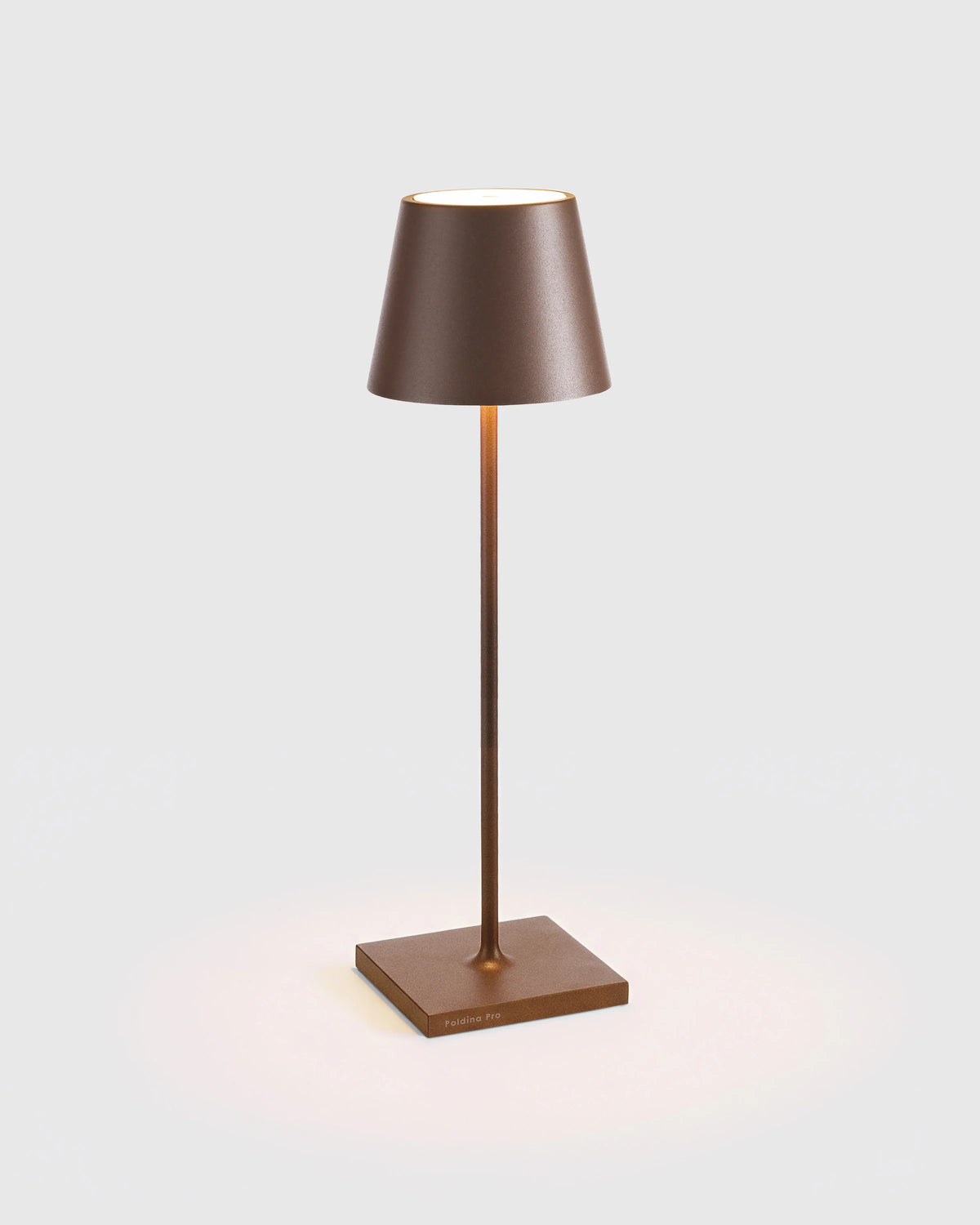 Poldina Pro Rechargeable Table Lamp by Zafferano - Regular / White