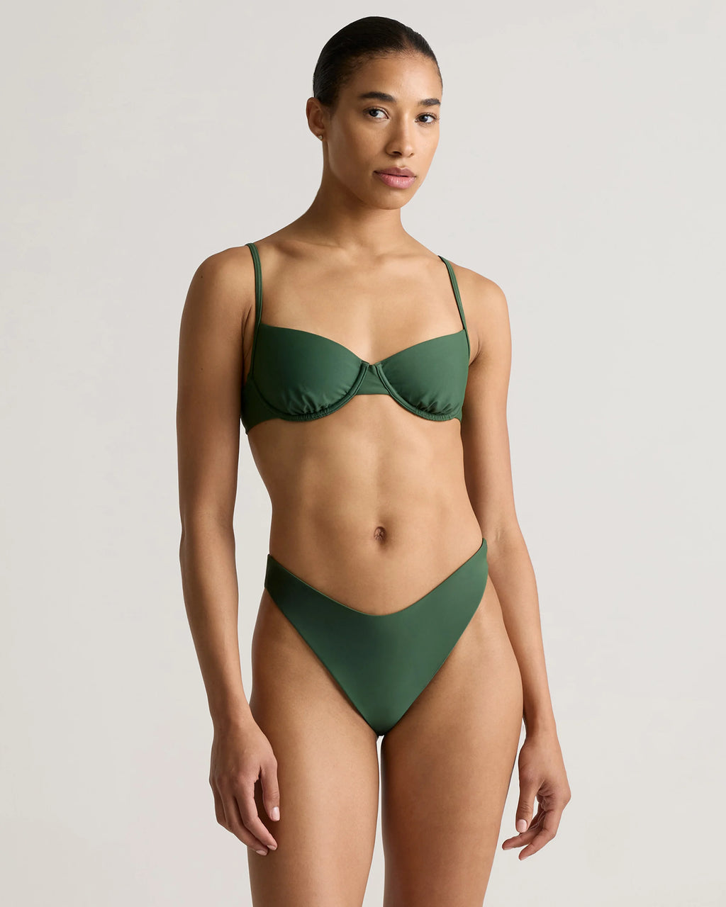Italian Demi Bikini Top - XS / Deep Navy