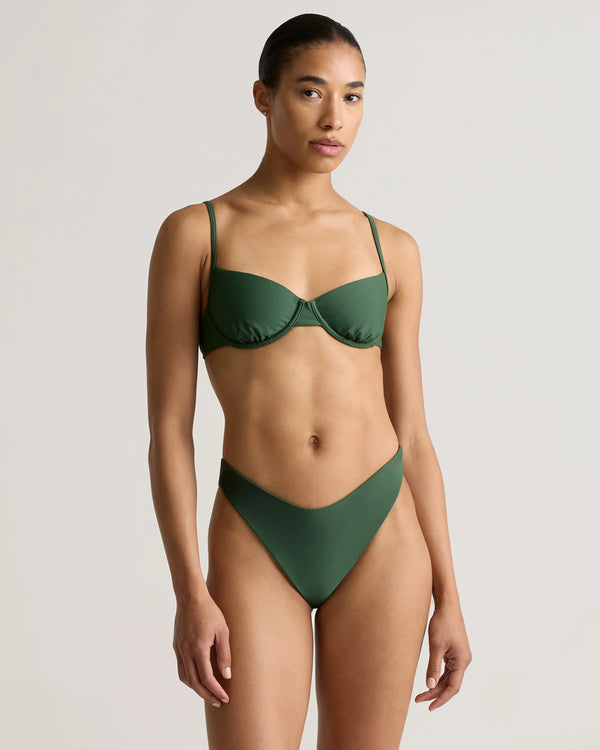 Italian Demi Bikini Top - XS / Deep Navy