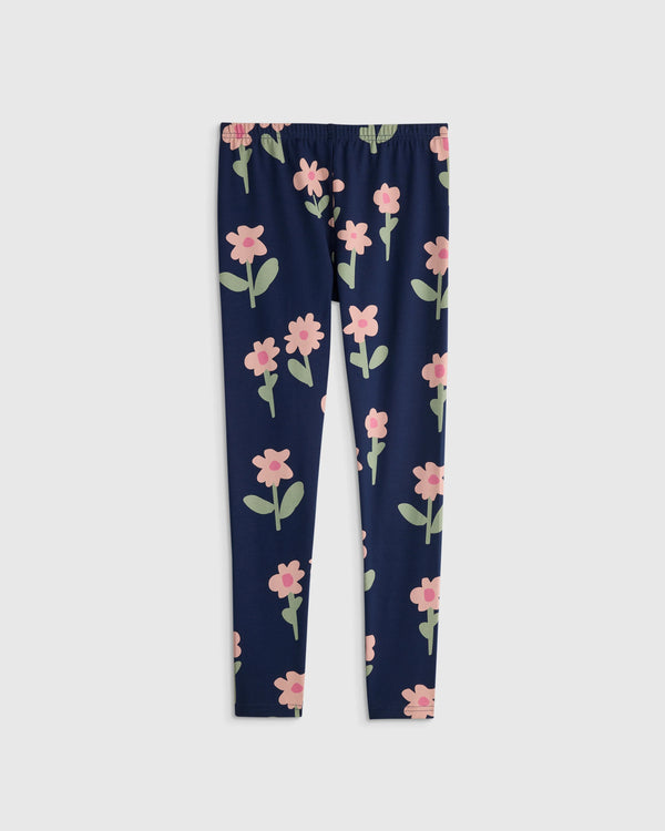 Organic Cotton Leggings - 6 / Red