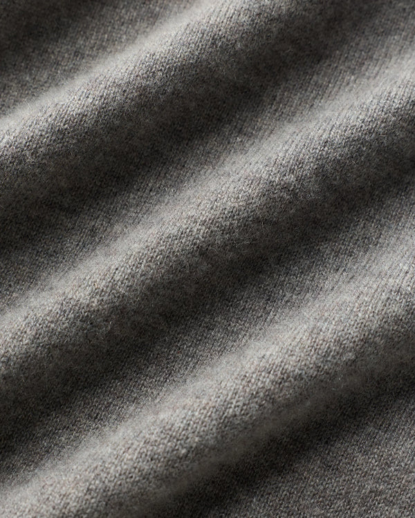 Mongolian Cashmere Turtleneck Sweater - S / Black