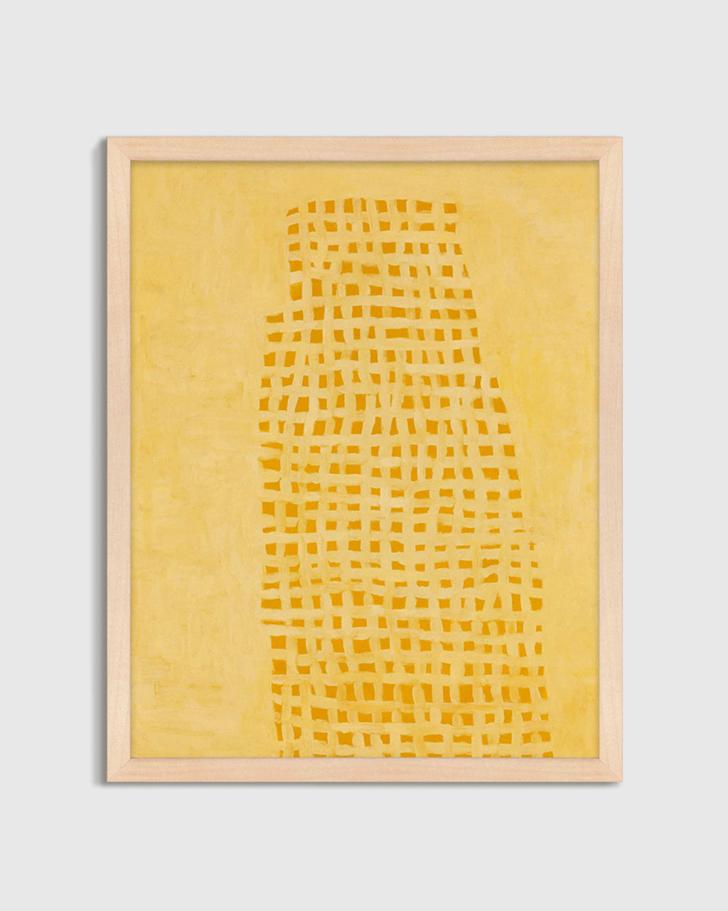 Gold Tower by Stephanie Dennis - 21.25"x26.25" / Oak
