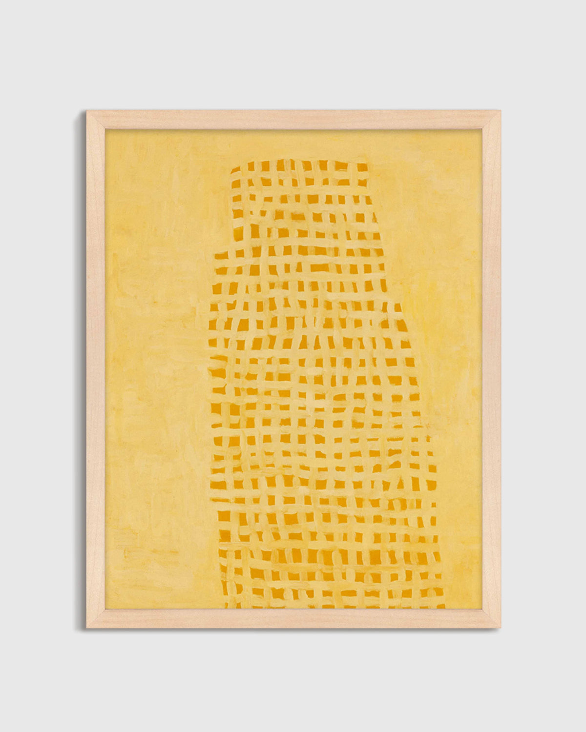Gold Tower by Stephanie Dennis - 21.25"x26.25" / Oak