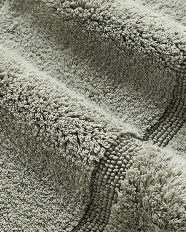 Turkish Cotton Non-Slip Bath Rug - 21"x34" / White
