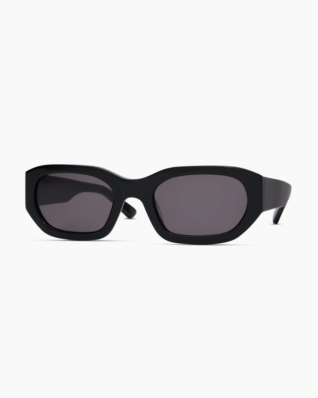 Brisbane Polarized Acetate Sunglasses - Standard / Black with Grey lens