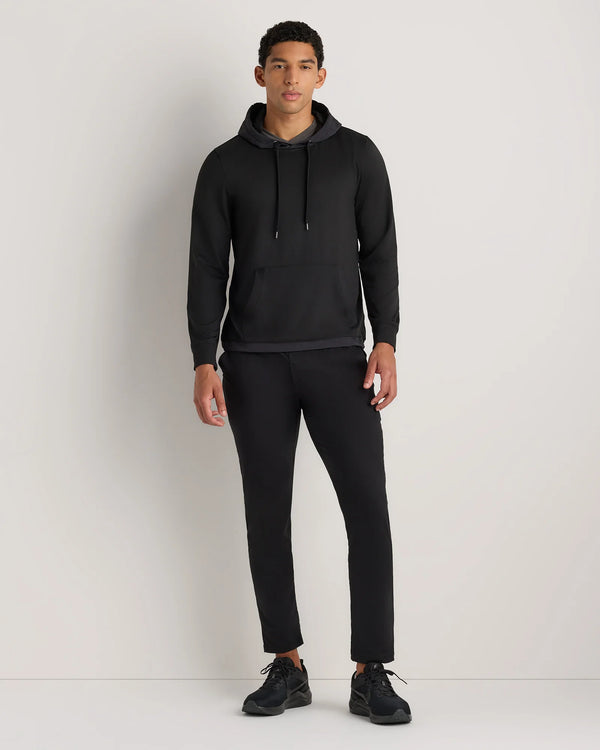 Flowknit Performance Hybrid Pullover Hoodie - S / Heather Green