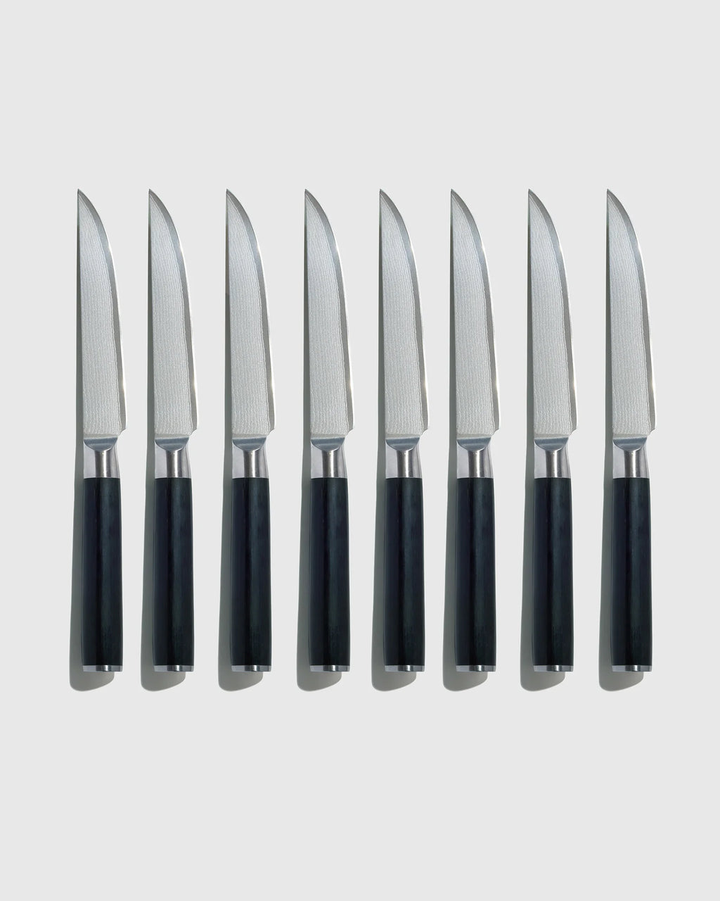 Essential Japanese Damascus Steel Steak Knife Set - One Size / No Color