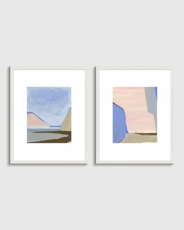 Dawn Sky by Andrea Stokes - 17.25"x21.25" / Black