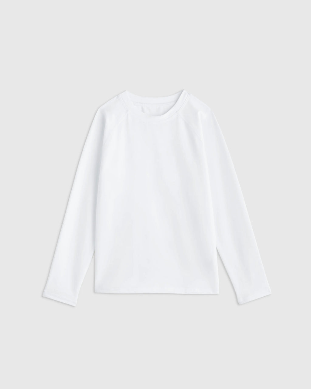 Long Sleeve Raglan Rash Guard - 6 / Island Aqua