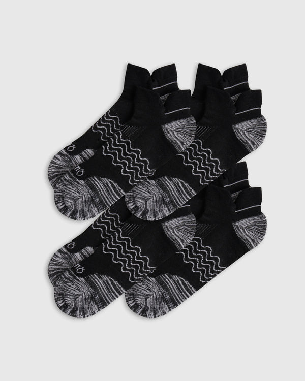 Performance Running Ankle Socks (4-Pack) - S / White