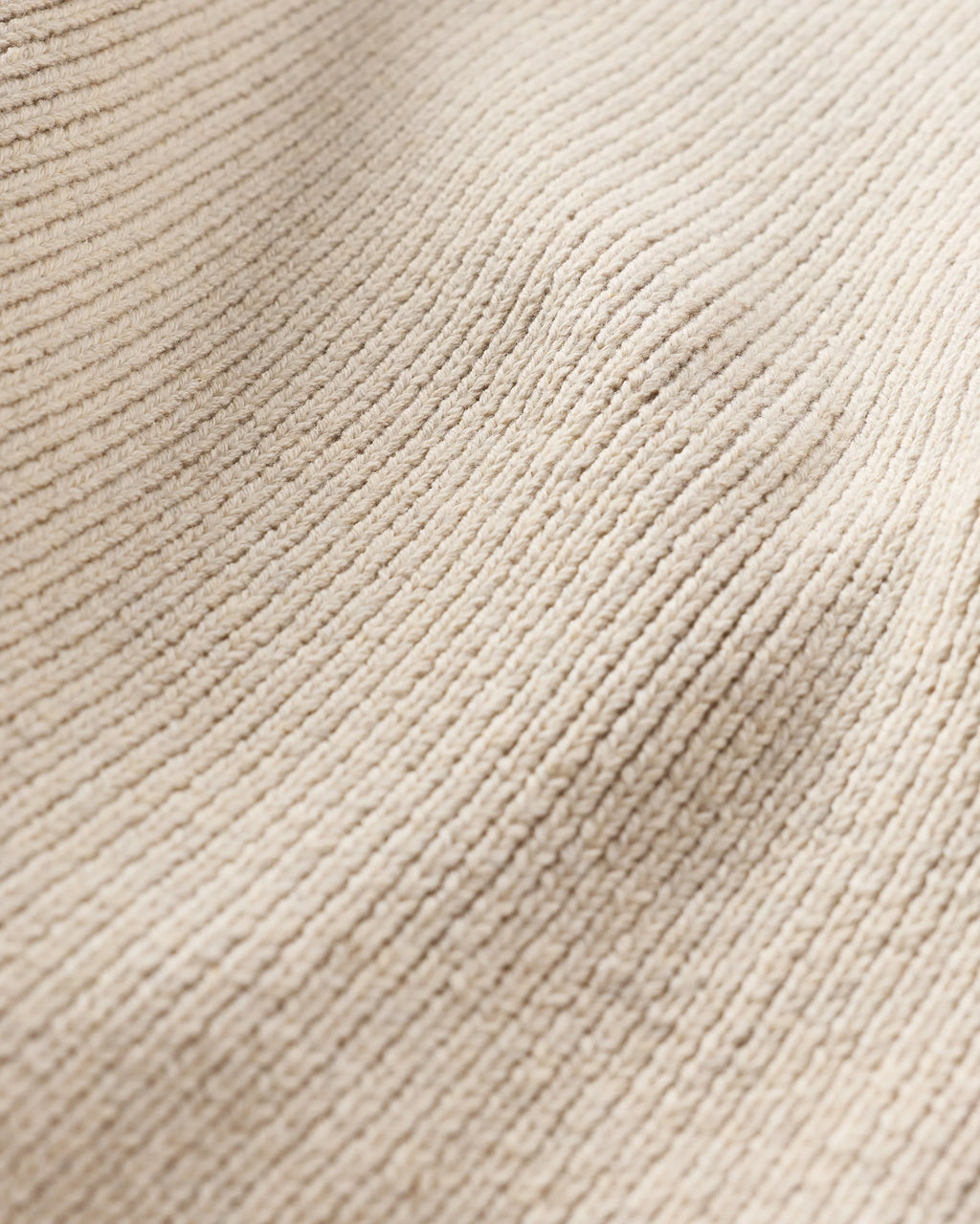 100% Organic Cotton V-Neck Sweater Vest - XS / Ivory