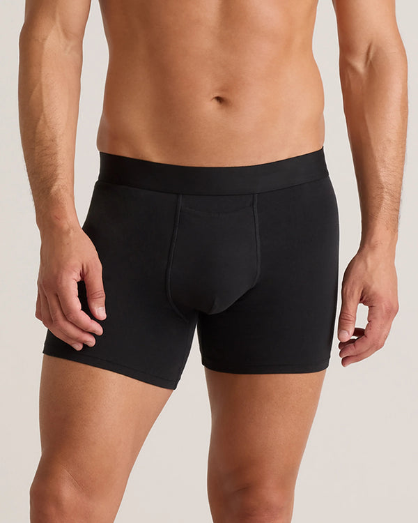 Organic Cotton 4'' Trunk (3-pack) - XS / Light Grey
