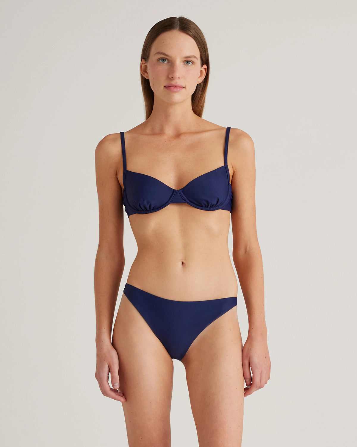 Italian Demi Bikini Top - XS / Deep Navy Main image