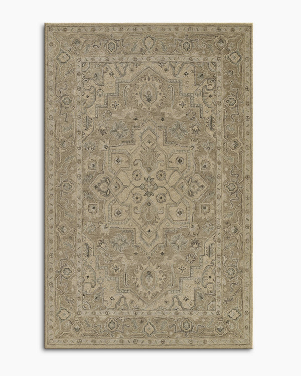 Albany Hand-Tufted Rug - 5' x 8' / Light Blue