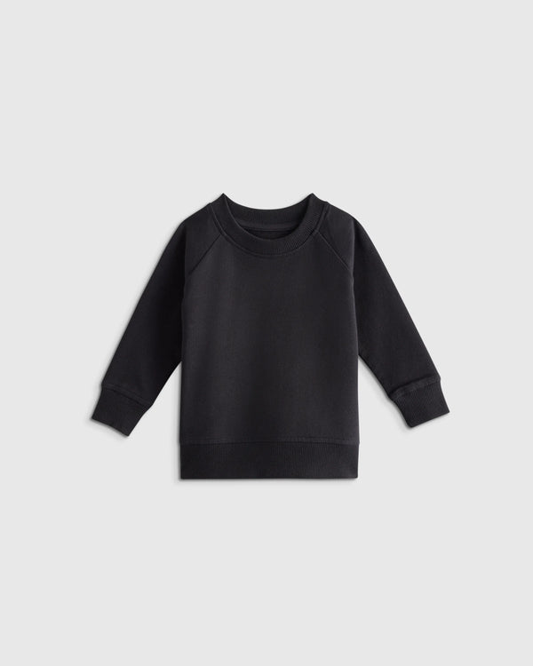 Organic Cotton French Terry Crew Neck Sweatshirt - 3-6M / Blue Stars