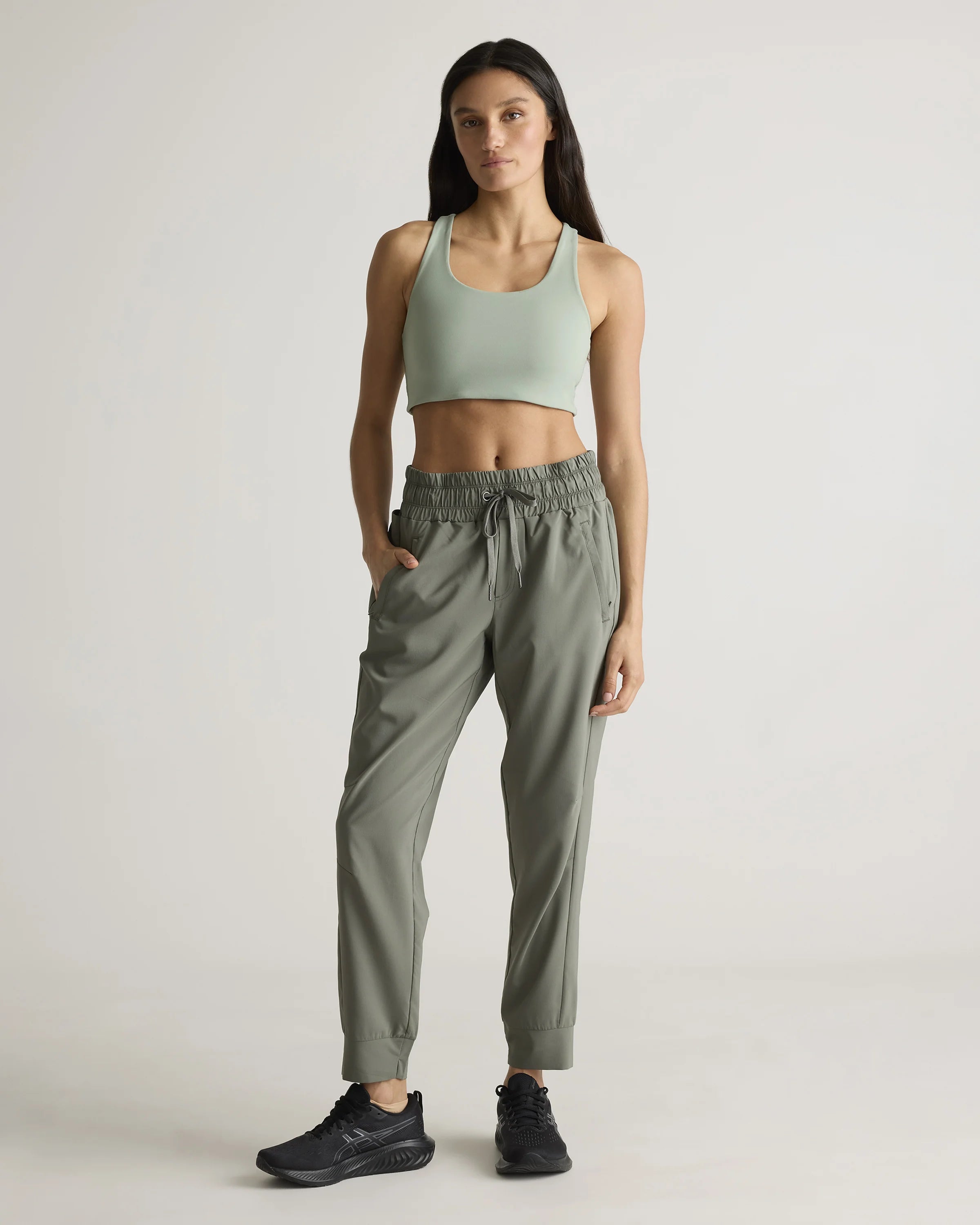 Micro Ripstop Mid-Rise Hike Joggers - XS / Heritage Olive Secondary image