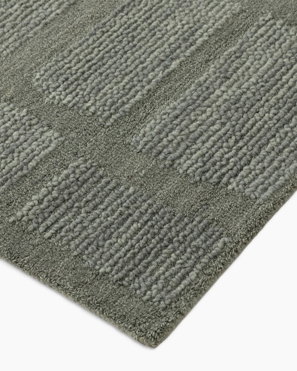 Benton Wool Rug - 3' x 5' / Green
