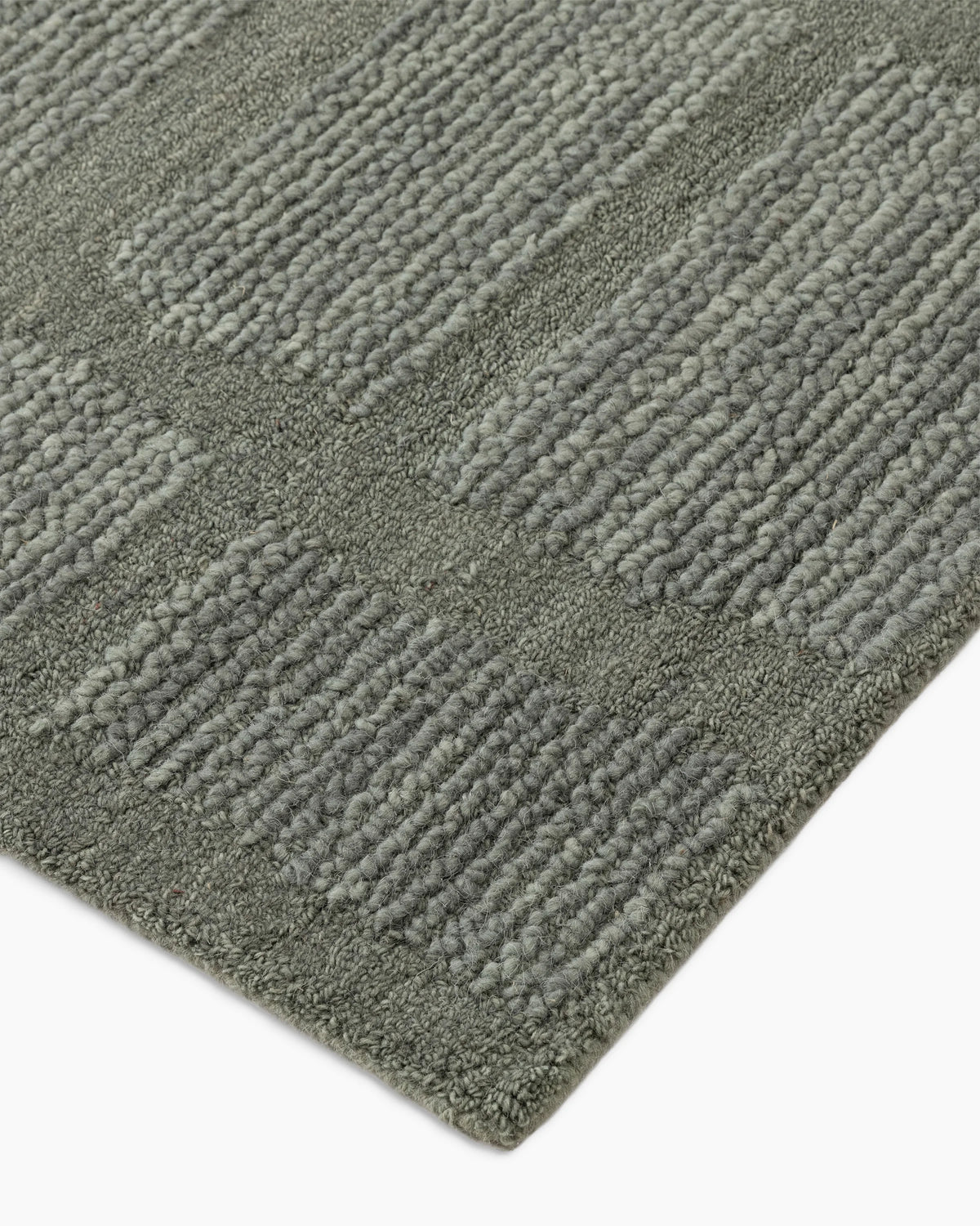Benton Wool Rug - 3' x 5' / Green