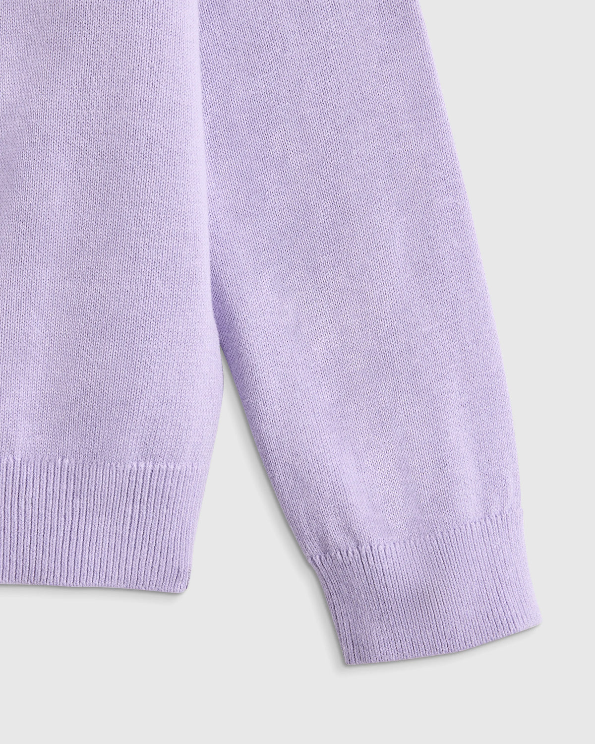 100% Organic Cotton Crewneck Cardigan - 2T / Ivory