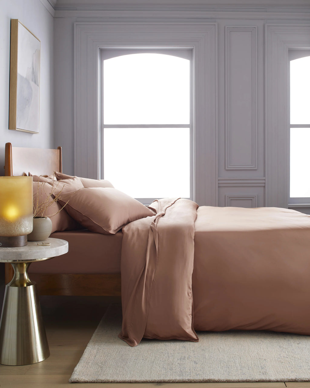 Bamboo Pillowcase Set - Standard / Sand
