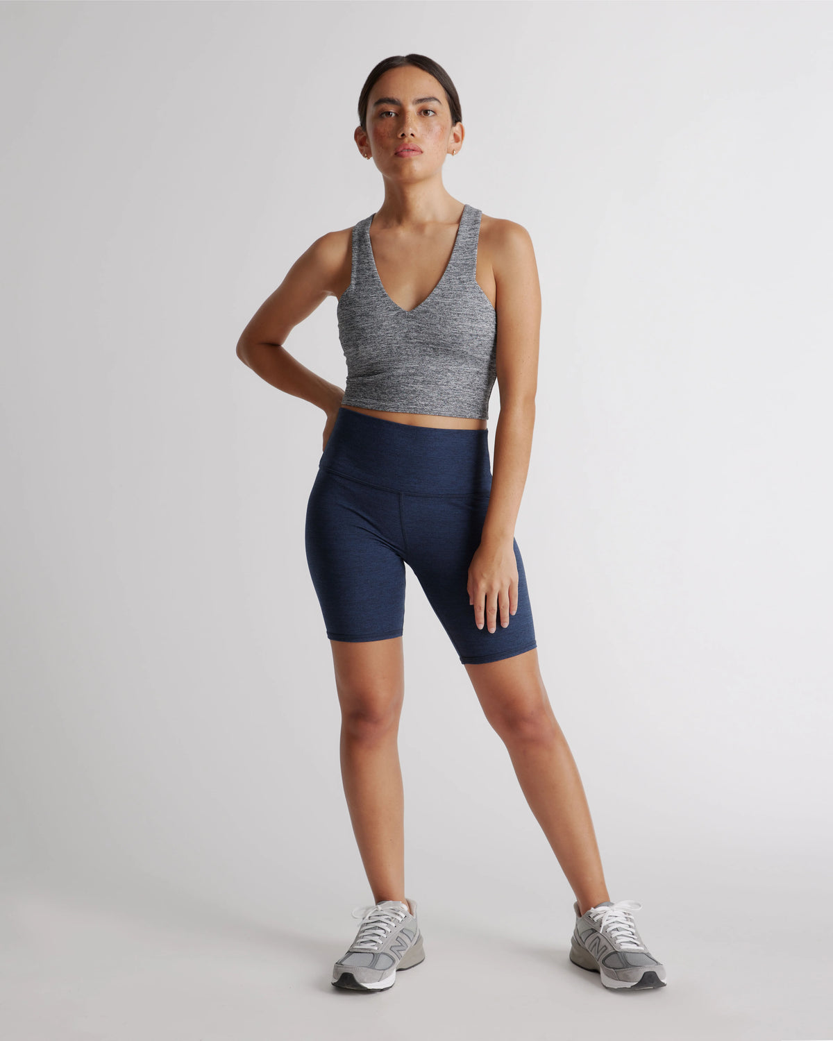 Ultra-Soft Bike Short - XS / Heather Espresso