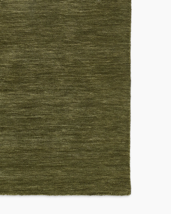 Wells Hand-Loomed Wool Rug - 5' x 8' / Blue