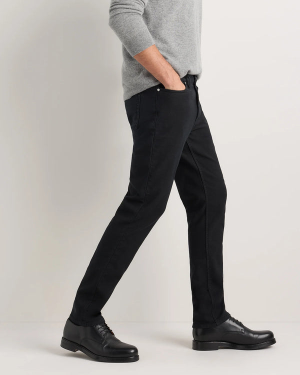 French Terry 5-Pocket Pants - Slim - 30X30 / Bayberry Olive