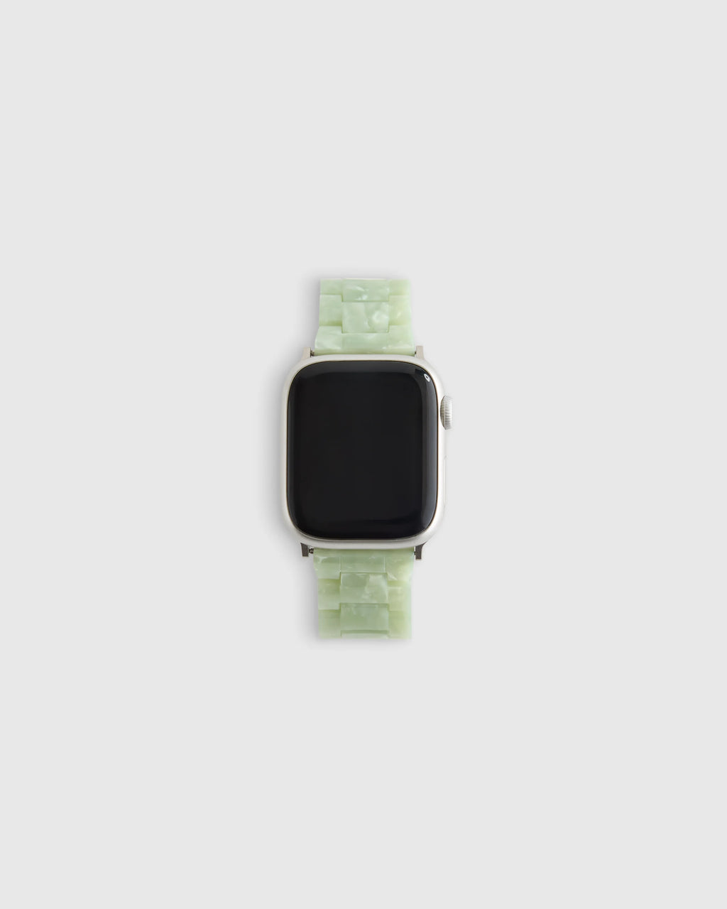 Acetate Smartwatch Band - 38mm - 42mm / Grey Tortoise