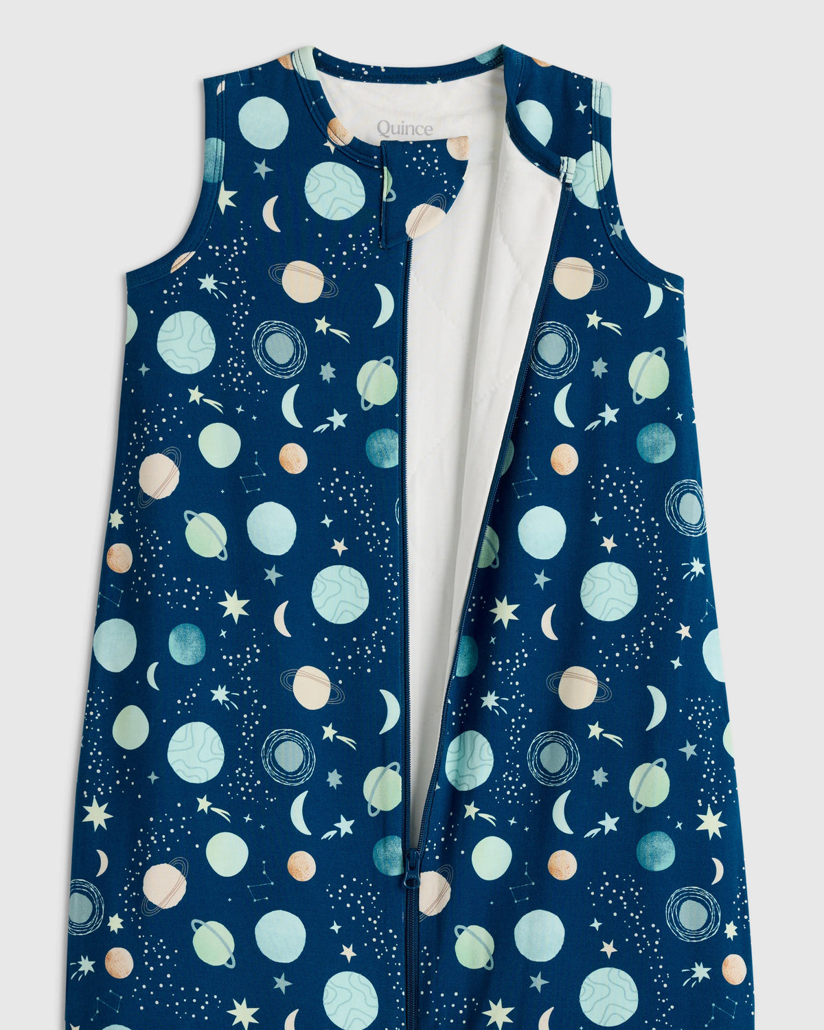 Bamboo Sleep Bag Walker 1.5 TOG - M / Colony Blue