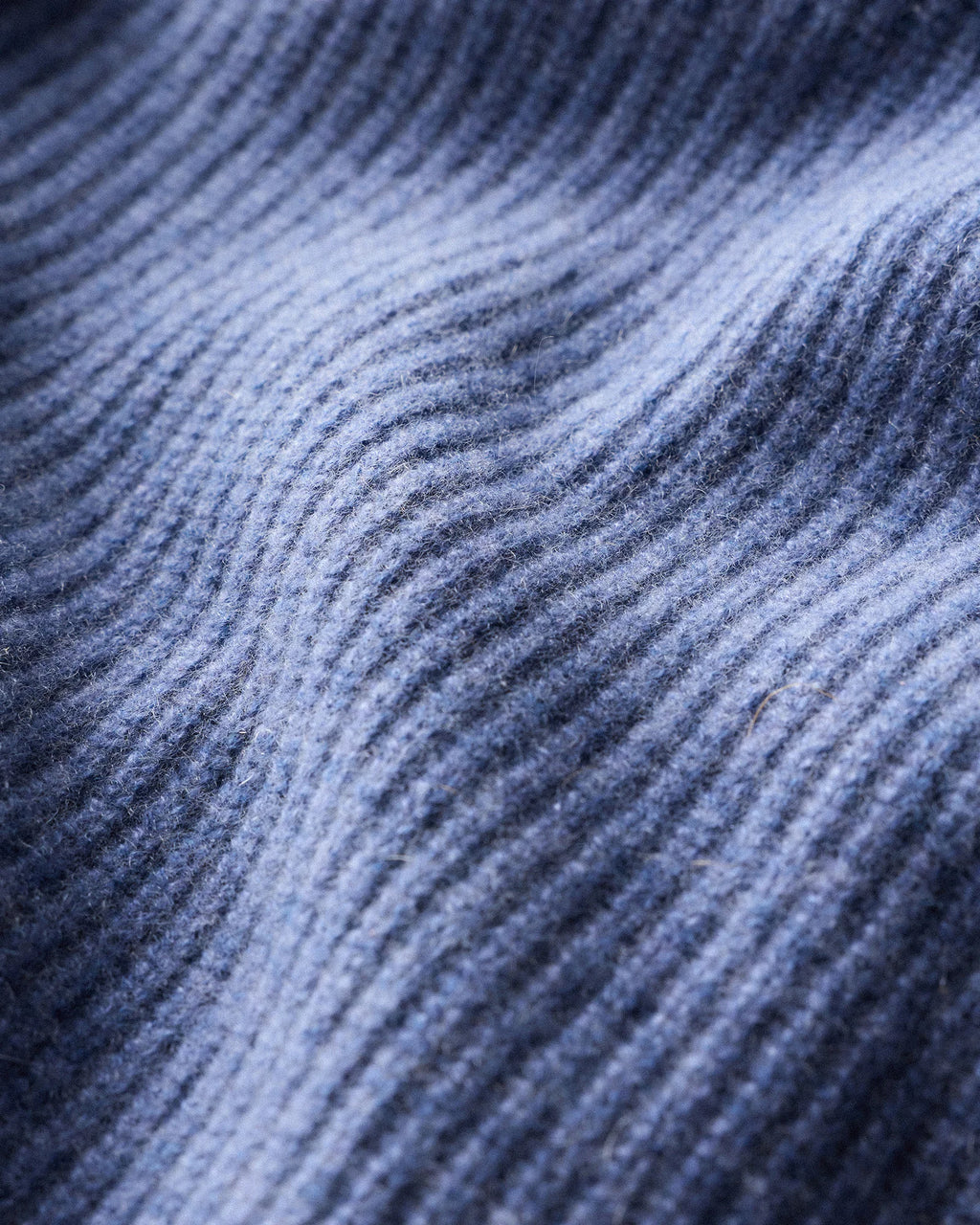 Mongolian Cashmere Fisherman Full Zip Sweater - S / Teak