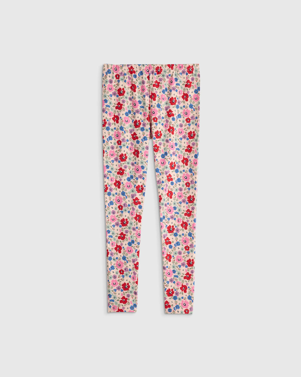 Organic Cotton Leggings - 2T / Red