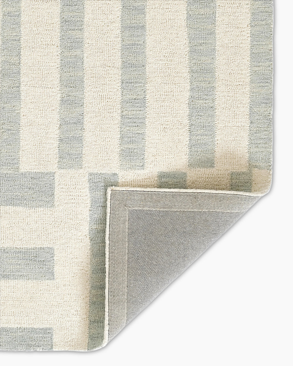 Jack Hand-Tufted Wool Rug - 3'6" x 5'6" / Blue