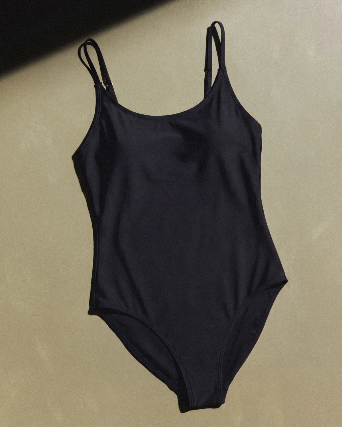Italian Cami One-Piece Swimsuit - XS / Black Main image