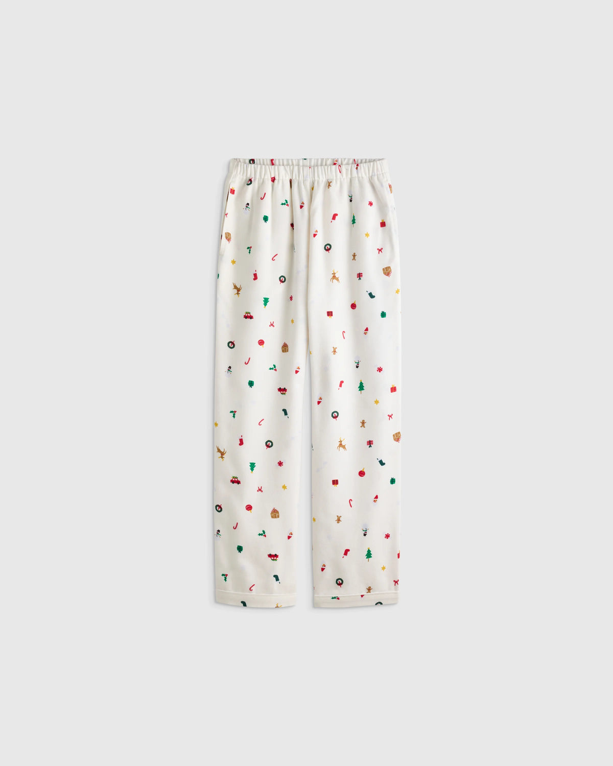 Holiday Flannel Pajama Set - 6 / Multi Holiday Main image