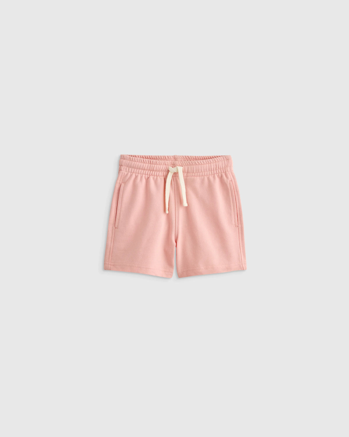 100% Organic Cotton French Terry Short - 2T / Coral Pink Main image