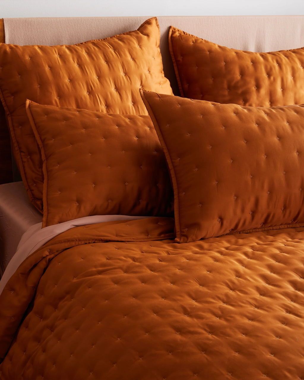 Bamboo Dream Quilted Sham Set - Standard / Sage