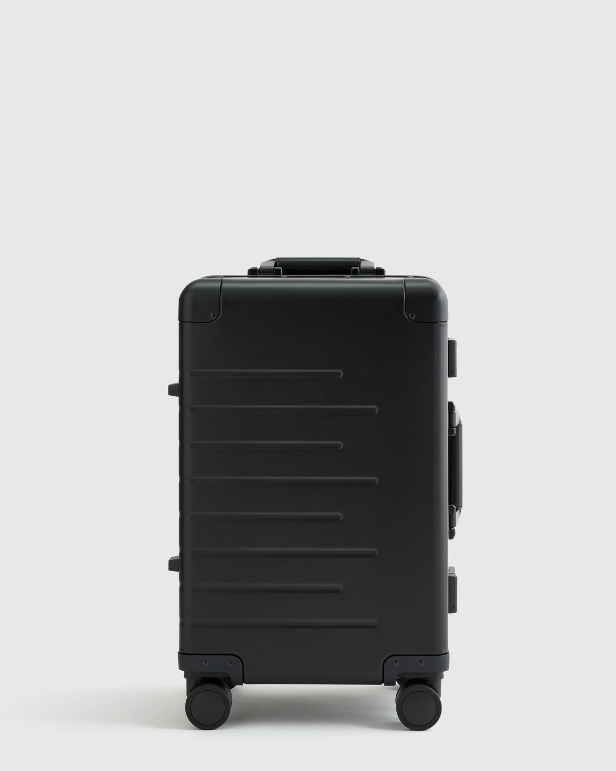 Aluminum Carry-On Suitcase - One Size / Black Main image