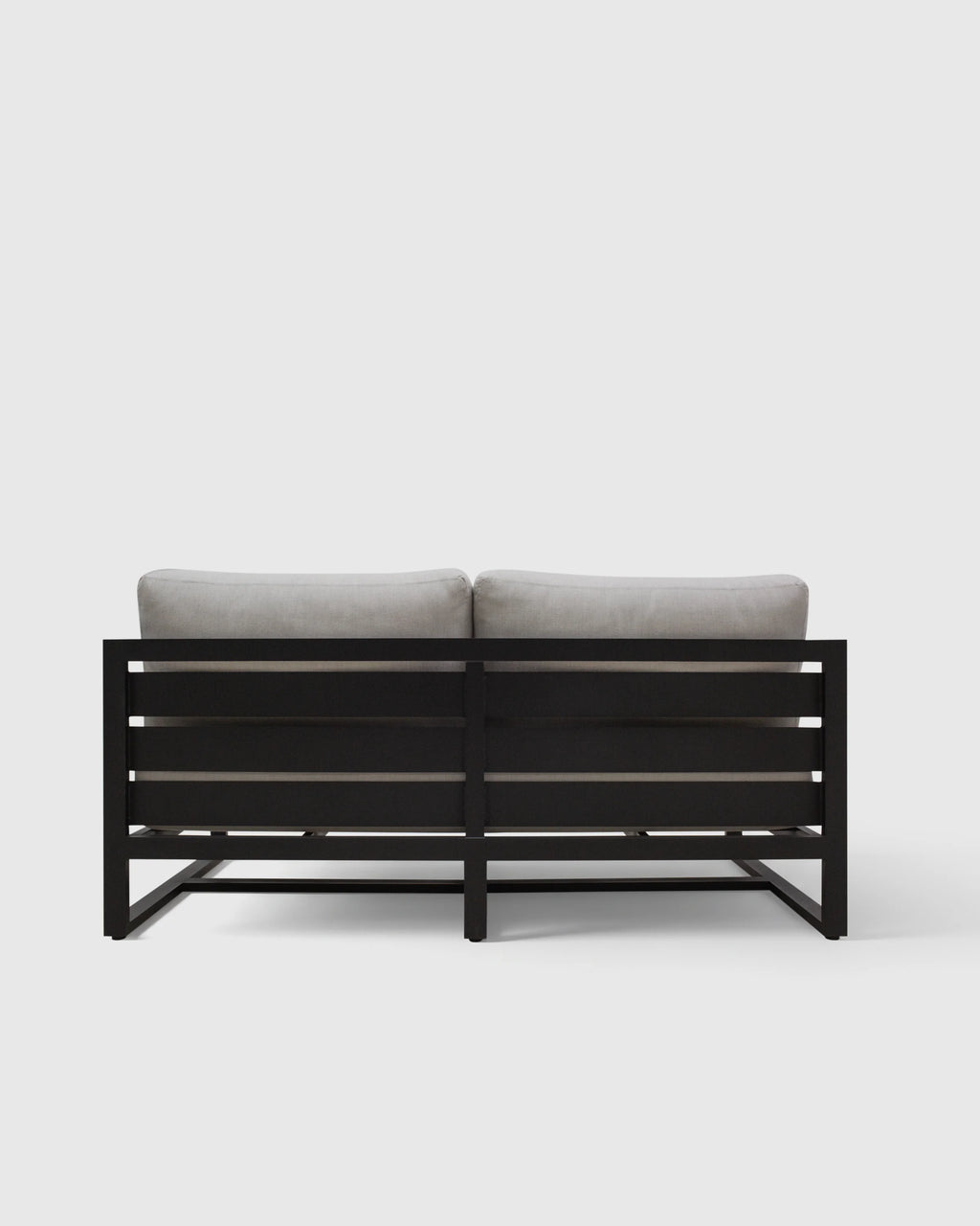 Linear Aluminum Outdoor Sofa - 65" / Dark Charcoal