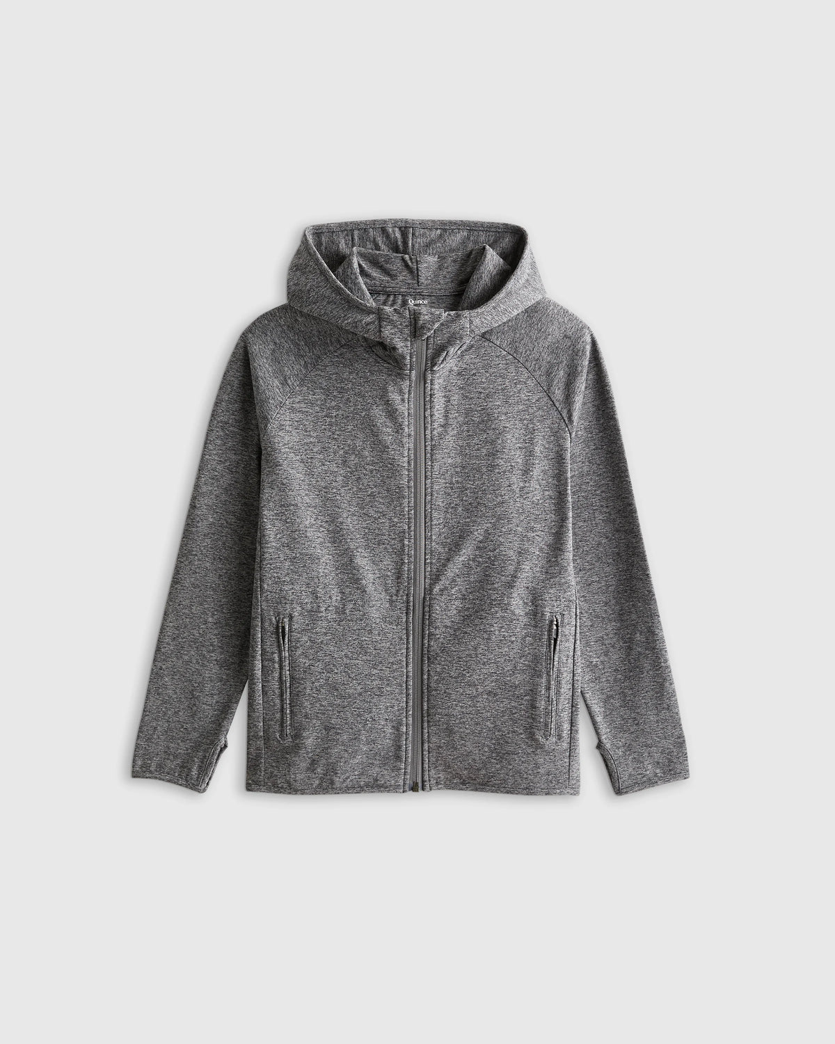 Flowknit Full Zip Hoodie - 6 / Heather Navy