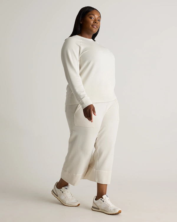 SuperSoft Fleece Crew - 1X / Dried Fig