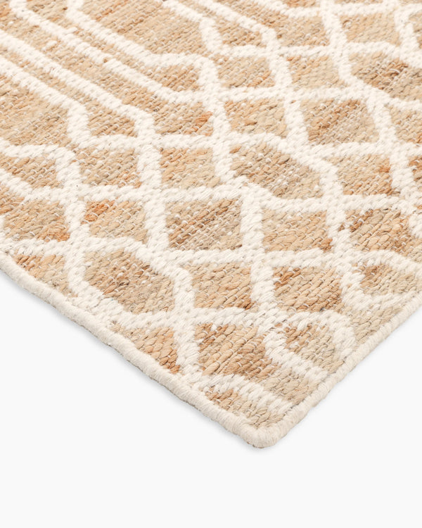 Birch Handwoven Jute-Blend Rug - 5' x 8' / Brown