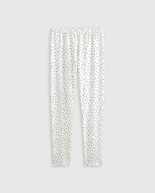 Organic Cotton Leggings - 6 / Red