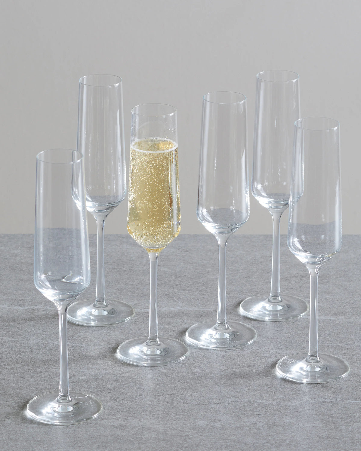 Pure Champagne Flute (Set of 6) - One Size / No Color Main image