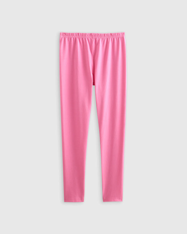 Organic Cotton Leggings - 6 / Red