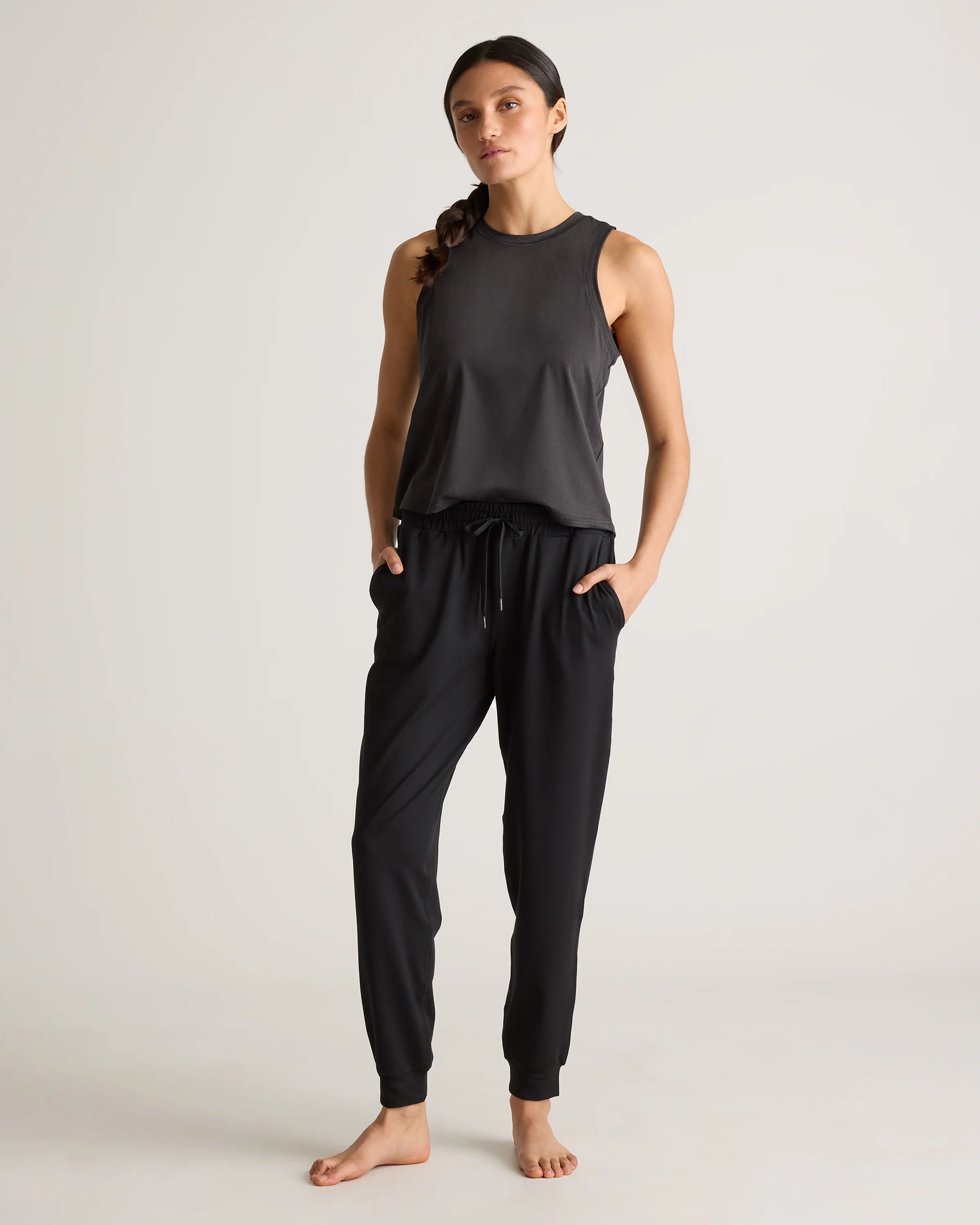 Flowknit Mid-Rise Joggers - XS / Black Secondary image